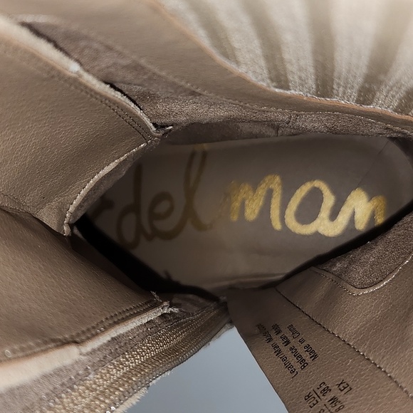 Sam Edelman Lex Sesame Lace Up Boots - Picture 10 of 17